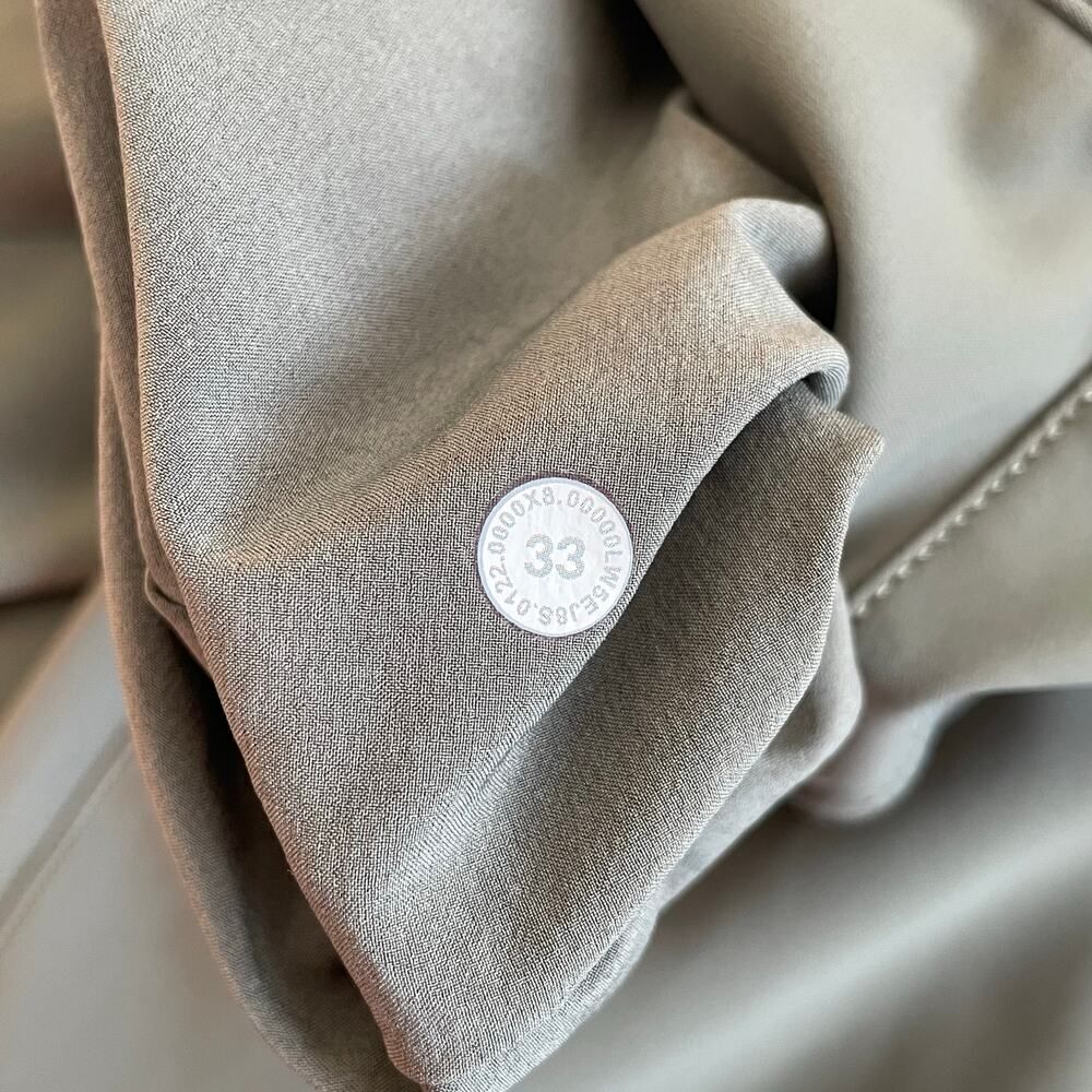Lululemon City Sleek Slim-Fit High-Rise Pant Grey Sage - Plus Size: 33 - Picture 7 of 11